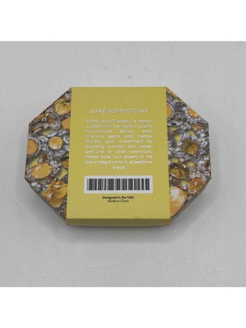Bomb Party Nov 2025 Necklace NK15625 All That Glimmers, Stays Citrine/Rose gold - Picture 7 of 9